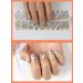 Kalolary 20PCS Gel Nail Polish Strips with File and Stick - Self-Adhesive Wraps for Cured Gel Nails (UV/LED Lamp Required) - Buy Online on GoSupps.com