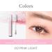 FLYNN Lightcatcher Liquid Glitter Eyeshadow - Long Lasting & Quick Drying | Lightweight Water Texture | No Fall-out - K beauty High-Impact Eye Look (02 Pink Light) 0.12oz - Buy Online on GoSupps.com