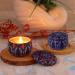 4-Piece Scented Candle Gift Set | Natural Soy Wax with Floral Scents | Ideal for Spa Bathing & Yoga | International Shipping Available - Buy Online on GoSupps.com
