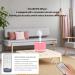 Diffofe 300ml Aromatherapy Essential Oil Diffuser - Remote Control, 8-Hour Quiet Operation, 4 Timer Settings, 7 LED Colors - Pink - Buy Online on GoSupps.com