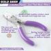 GOLD DEER 3 Flat Nylon Jaw Pliers - Double Nylon Jaw with Purple Handle | Wire Wrapping Tool for Jewelry Making & Beading - Buy Online on GoSupps.com