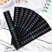 Buy HSTHE SEA 10-Piece Aquarium Adhesive Thermometer | 10-40 Temperature Strip | Accurate Water Temperature Measurement - Buy Online on GoSupps.com