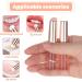 2 Pcs Silicone Lip Brush Lipstick Applicator Brush with Cap Reusable Lip Mask Balm Applicator Silicone Lip Applicator for Lipstick Lip Balm Lip Gloss Lip Stick and Concealer Lip Scrub Brush Tool - Buy Online on GoSupps.com