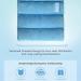 SuzziPad Microwave Heating Pad 8x12 - Reusable Moist Heat Pad for Cramps & Pain Relief - Shoulder, Knee, Abdominal & Back - Blue - Buy Online on GoSupps.com