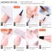 Gellen Poly Nail Gel Kit - 6 Pink Colors for Acrylic Nail Extensions - Buy Online on GoSupps.com