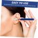FOMIYES 10pcs Ergonomic Ear Cleaning Kit Silicone Earwax Removal Tips Soft Ear Cleaner for Comfortable Use - Buy Online on GoSupps.com