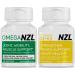 OMEGANZL Omega-3 Natural Joint Relief Supplement Natural Muscle Support Green-Lipped Mussel Oil Joint Support No Fishy Aftertaste 60 Softgels Plus one Bottle of Vitamin D3+K2 60 Capsules