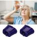 2 Pcs Blue Eye Drop Guide & Dispenser for Elderly | Portable & Reusable Eye Drop Assist Device for Eyedrop Bottles - Buy Online on GoSupps.com