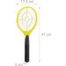 3 Pack Eco-Friendly Electrical Fly Swatters - Chemical-Free Mosquito & Insect Control - Yellow - Buy Online on GoSupps.com