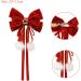 Bow Hair Clip Large Red Bowknot Hairpin with Long Ribbon Glitter Velvet Hair Bow French Hair Barrettes Accessories Ponytail Holder for Women Girls Birthday Party Christmas Gifts Y7HDJPDFJ - Buy Online on GoSupps.com