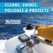 Premium Marine Boat Metal Cleaner & Polish - 8 OZ | Cleans Polishes & Protects Chrome Aluminum Brass & Stainless Steel - Buy Online on GoSupps.com