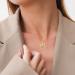 CSSTONE Dog Paw Photo Necklace | 925 Sterling Silver Projection Chain with Picture | I Love You Memory Gift for Women & Pets - Buy Online on GoSupps.com