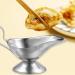 Alipis 2pcs Metal Sauce Cups Juice Bucket Creamer Jug Ketchup Dispenser Metal Gravy Boat Sauce Pourer Sauce Container Gravy Boat Kitchen Dish Gravy Pourer Dish Sauce Bowl Stainless Steel 15*6.5cmx2pcs Silverx2pcs - Buy Online on GoSupps.com