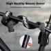 Bowfar High-Safety Bicycle Lock - Level 7 Chain Lock with 6mm Steel Waterproof Cover Anti-Theft Key Lock for Bikes Motorcycles & Scooters - Black - Buy Online on GoSupps.com