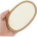 3 Pcs Loofah Bath Towel Set - Exfoliating Shower Wash Sponge & Body Scrubber for Smooth Skin - Buy Online on GoSupps.com