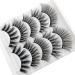 Greattangle 3D Mixed Chemical Fiber False Eyelashes - 5 Pairs Natural Soft Thick Makeup Extension Tools (GL900) - International Shipping Available - Buy Online on GoSupps.com