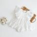 imKutie Baby Girl Romper - Lace Embroidered Ruffle Princess Dress for 1st Birthday Cake Smash Outfit, 6-12 Months - Buy Online on GoSupps.com