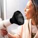 Pzuryhg Blow Dryer Attachment - Foldable Silicone Hair Dryer Nozzle Heat Resistant - Soft Blow Dryer Accessory Multifunctional Hair Styling Supplies for Girls black - Buy Online on GoSupps.com