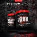 Insane Labz I am God Pre Workout Powder - High Stim Formula with Creatine & DMAE Bitartrate | AMPiberry Energy & Focus Booster | Orange Flavor - 25 Servings - Buy Online on GoSupps.com