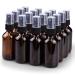 Spray Bottle, Wedama 2oz Fine Mist Glass Spray Bottle, Little Refillable Liquid Containers for Watering Flowers Cleaning(16 Pack, Amber) 2 Ounce (Pack of 16) Amber