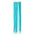 SWACC 7 Pcs Full Head Party Highlights Clip in Hair Extensions - 22-Inch Straight Teal Blue Synthetic Hairpieces - Buy Online on GoSupps.com