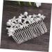 DOITOOL Tiara Wedding Hair Comb Pearl Hair Comb Bridal Headdress Wedding Headpiece Bride Alloy Hair Accessories - Buy Online on GoSupps.com