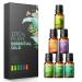 Essential Oils, Top 6*10ml Essential Oil Set, Pure Aromatherapy Oils Kit, Lavender, Eucalyptus, Peppermint, Tea Tree, Lemongrass, Sweet Orange Skin & Hair Care, Essential Oils for Diffusers for Home 0.34 Fl Oz (Pack of 6)