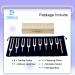 Dreld 9 Solfeggio Tuning Forks Kit Healing Forks with Silicone Hammer and Bag for DNA Repair Healing Sound Therapy Perfect Healing Musical Instrument Balancing Healers (Silver-1) - Buy Online on GoSupps.com