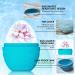 RoseFlower Silicone Ice Roller for Face and Eye Ice Facial Roller Ice Holder for Face Face Ice Mold Ice Holder for Face Ice Face Roller Skin Care Face Icers Reusable Ice Cube Roller Set-3-54 - Buy Online on GoSupps.com