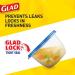 GladWare Deep Dish Food Storage Containers - 64 oz (3 Count) | Glad Lock Tight Seal, Large Rectangle Food Containers for Meal Prep - Buy Online on GoSupps.com