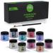 Chameleon Mica Powder Set - 10 Color Shift 5g Powders for Epoxy Resin & Paints - Buy Online on GoSupps.com