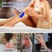 Buy Laqwynkb Massage Roller & Hedgehog Ball Set - Spiked Massage Balls for Sore Muscles Back Legs Feet Hands Arms Shoulders - International Shipping Available - Buy Online on GoSupps.com
