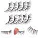 MAGICLULU Lash Strips 40 Pairs Fake Eyelashes Lash Bulk Natural Eyelashes Bulk Lashes Bulk Eyelashes Individual Lashes Human Hair Extensions Makeup Supplies 3d Extend Artificial Imitation - Buy Online on GoSupps.com