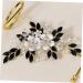 Beaupretty the pearl flower comb Bride hair side comb Bridal hair side comb wedding hair accessories hair decor for wedding Hair fork the flowers Wedding Supplies rhinestones Accessories - Buy Online on GoSupps.com