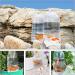 Elgbiaoxi 20 Pcs Fish Bags Leak Proof Clear Plastic Fish Bags Fish Transport Bags Size 5.9 x 13.8 Inches for Tropical & Marine Fish Transport - Buy Online on GoSupps.com