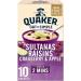 Quaker Indulgent Variety Flavour Sachets | Golden Syrup | Cinnamon | Sultanas Raisins Cranberry & Apple | (30 Sachets Total) - Buy Online on GoSupps.com
