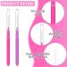 Patelai 150-Piece Micro Eyebrow Brush Set | Brow Lamination & Lash Lift Tools | Pink & Purple Eyebrow Spoolie Brushes for Eyelash Extensions - Buy Online on GoSupps.com