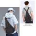 KL928 Canvas Sling Bag - Versatile Backpack for Men & Women | Ideal for Hiking Cycling Travel | Adjustable Shoulder Belt - 6881 Black - Buy Online on GoSupps.com