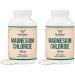 Magnesium Chloride (Cloruro De Magnesio) - 180 Capsules 1 000mg Per Serving Supports Digestive and Bone Health - Non-GMO and Gluten Free by Double Wood Supplements (Pack of 2) 180 Count (Pack of 2)