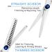 Jiasoval Professional 6 Inch Hairdressing Scissors Set for Hair Cutting & Beard Trimming - Ideal for Men, Women, Children, and Pets at Home or Salon - Buy Online on GoSupps.com
