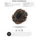 Yamel Chignon Hairpiece Curly Bun Scrunchie 4T30# Darkest Brown to Light Auburn - Updo Combs Synthetic Extensions for Women - Buy Online on GoSupps.com
