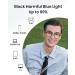 Cyxus Round Blue Light Glasses for Men & Women - UV Blocking Reduce Eye Strain Stylish Nerd Glasses (8065T01 Black - Buy Online on GoSupps.com