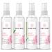 Rosewater Hydrating Spray Mist for Face & Hair | Best Rose Water Toner (4.2 oz) - Nourish & Refresh Skin - Buy Online on GoSupps.com