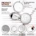 Roowest 8 Piece Bridesmaid Compact Mirrors - Magnifying Makeup Mirror Set for Bridal Party Gifts (Silver/White) - Buy Online on GoSupps.com