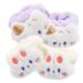 Healeved 2paires Bracelets Absorbants Pour Lavage Visage Accessoires Spa Confortables Pour Maison Avec Design Original
