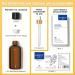 HIQILI Pure Ginger Essential Oil 100ml - Lymphatic Drainage, Swelling, Pain Relief - Skin, Hair, Diffuser - Large Bottle with Dropper & Gift Box - Pack of 1 - Buy Online on GoSupps.com