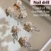 1PC Metal Butterfly 3D Nails Art Craft Decoration Supplies For Professional And Use Hy2845 - Buy Online on GoSupps.com
