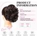 REECHO Short Curly Wavy Dark Brown Ponytail Extension - Claw Clip Hairpiece for Women - Buy Online on GoSupps.com
