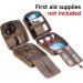 Crisis First Aid Bag - Empty MOLLE Tactical EDC IFAK Pouch for Outdoor Camping & Travel | Essential First Aid Belt Bag & Pharmacy Set - Buy Online on GoSupps.com