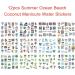 12PCS Summer Coconut Palm Tree Nail Art Stickers - Water Transfer Decals for Beach Designs - DIY Manicure Tips - Buy Online on GoSupps.com